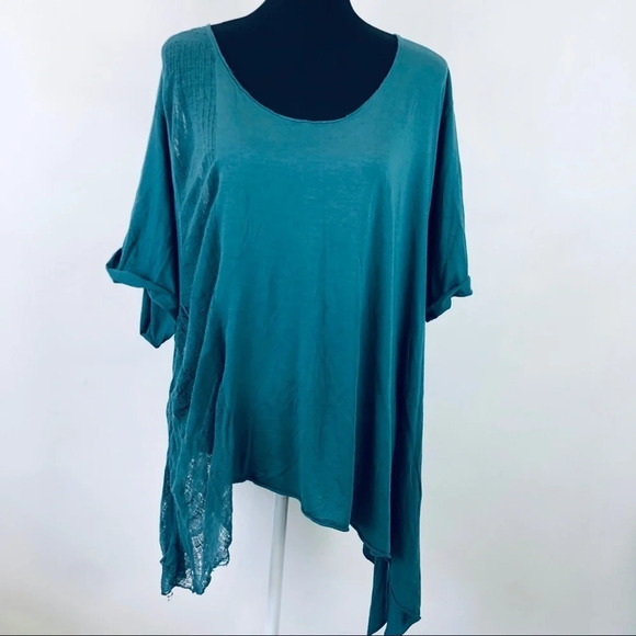 Free People Movement Oversized Asymmetrical Top - Picture 1 of 8